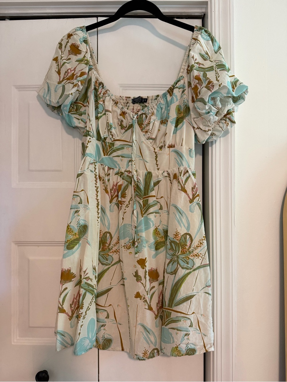 Vineyard Vines Puff-Sleeve Mini Dress
